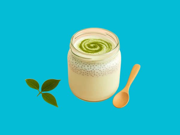 Conheça o Kefir Matchiá ; Matchá, Kefir, Iogurte e Chia