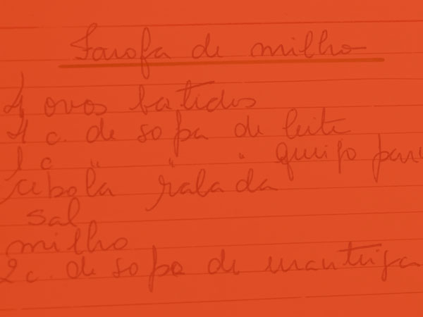 Farofa de milho  