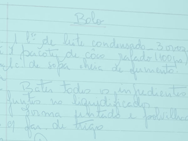 Bolo de Coco